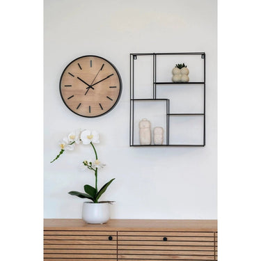 Orchidee kunstplant - groen/wit - 47 cm