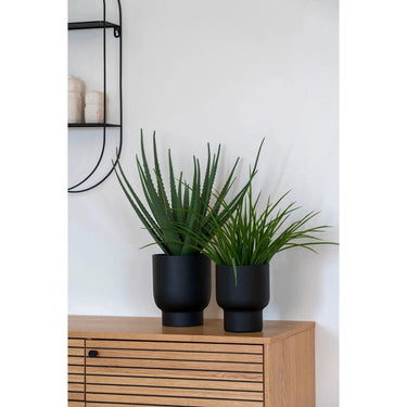 Siergras kunstplant - groen - 45 cm