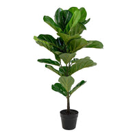 Vioolbladplant kunstboom - groen - 100 cm - Mooier Thuis