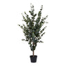 Eucalyptus kunstboom - groen - 120 cm - 46 cm breed - Mooier Thuis