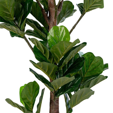 Vioolbladplant kunstboom - groen - 190 cm