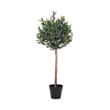 Olijfboom kunstboom - groen - 120 cm