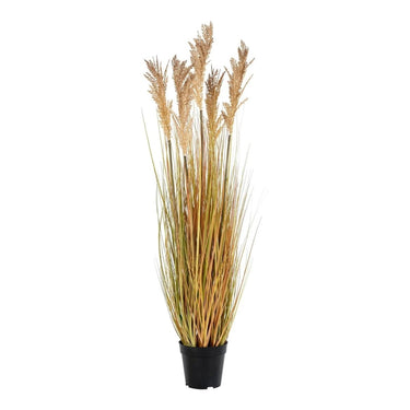 Sorghum kunstplant - naturel - 110 cm
