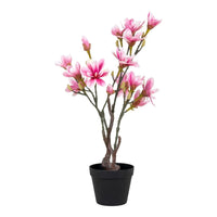 Magnolia kunstboom - groen/roze - 75 cm - Mooier Thuis