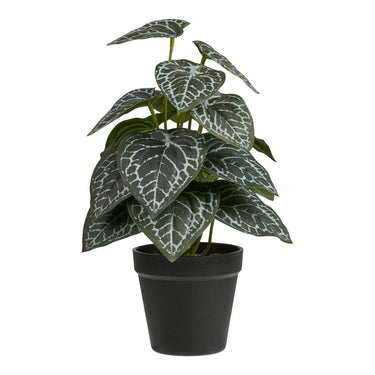 Groenplant kunstplant - groen - 33 cm