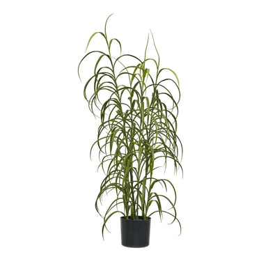 Siergras kunstplant - groen - 89 cm
