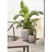 Siergras kunstplant - groen - 89 cm - afbeelding 2