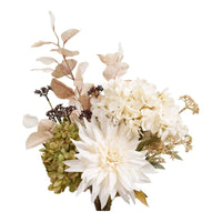 House of Nordic Hortensia boeket kunstbloemen - multicolor - 67 cm