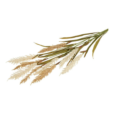 Siergras kunstplant - beige/zand - 130 cm