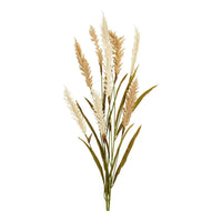 House of Nordic Siergras kunstplant - beige/zand - 130 cm