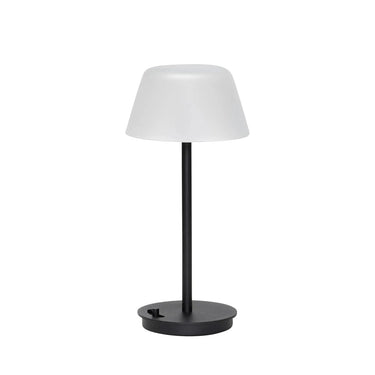 Zwarte draagbare salonlamp