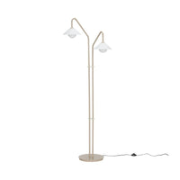 Hübsch Como Vloerlamp 2-lichts Beige