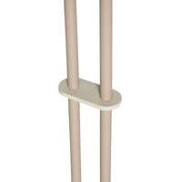 Hübsch Como Vloerlamp 2-lichts Beige - Mooier Thuis