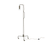 Ido vloerlamp bruin - glas en ijzer - Mooier Thuis