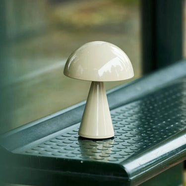 Mush draagbare lamp licht zandkleurig