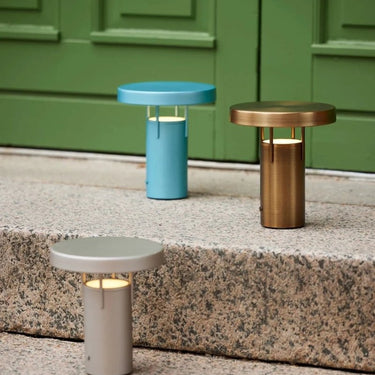 BringMe Draagbare Mini-lamp Metallic Turquoise