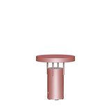 BringMe draagbare mini-lamp metallic roze tafellamp draadloos - 18 cm breed - Mooier Thuis