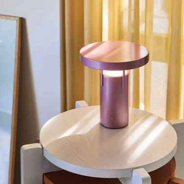 BringMe draagbare mini-lamp metallic roze