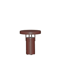 Hübsch BringMe Draagbare mini-lamp metallic bordeaux