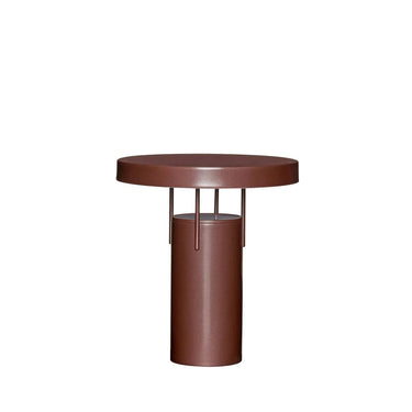 BringMe Draagbare Lamp Metalliek Bordeauxrood