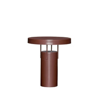 Hübsch BringMe Draagbare Lamp Metalliek Bordeauxrood