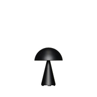 Hübsch Mush draagbare lamp mat zwart