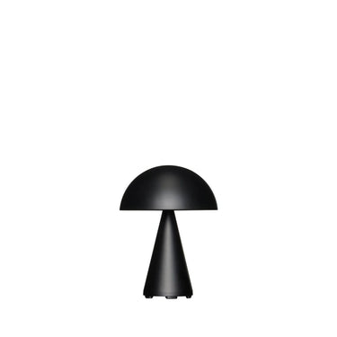 Mush draagbare lamp mat zwart