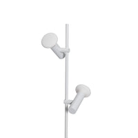 Set vloerlamp 2-lichts lichtgrijs - afbeelding 2