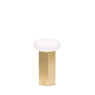Lage draagbare messinglamp