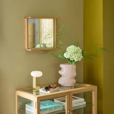 Lage draagbare messinglamp