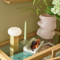 Lage draagbare messinglamp - afbeelding 2