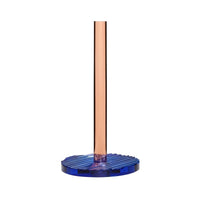 Hübsch Kiosk keukenrolhouder blauw/roze