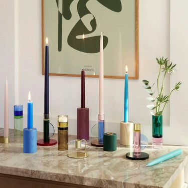 Astro Candlestick Blau