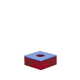 Flux theelichthouder blauw/rood - blauw en rood - Mooier Thuis