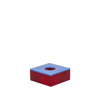 Flux theelichthouder blauw/rood - Mooier Thuis