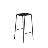 Stilt Barkruk Zwart - 38 cm breed - Mooier Thuis