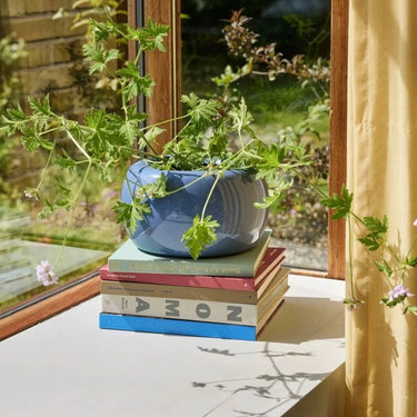 Maru Potten klein blauw/bruin (set van 2)