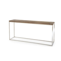 Ace Consoletafel Gerecycled Vurenhout Naturel 170x38 cm