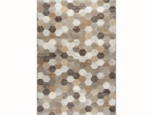 Vloerkleed Amado 9293 Beige Honingraat