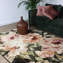 Anaheim 3434 vloerkleed - roze en groen - Mooier Thuis