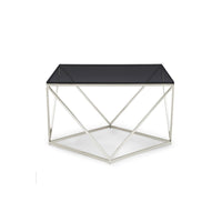 Aria Salontafel Smoked Glas 104x104 cm