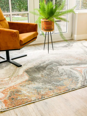 Vloerkleed Aspen 7270 Multicolor Marmer