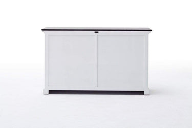 Halifax Contrast Buffetkast 145 cm | Wit/Zwart - afbeelding 10