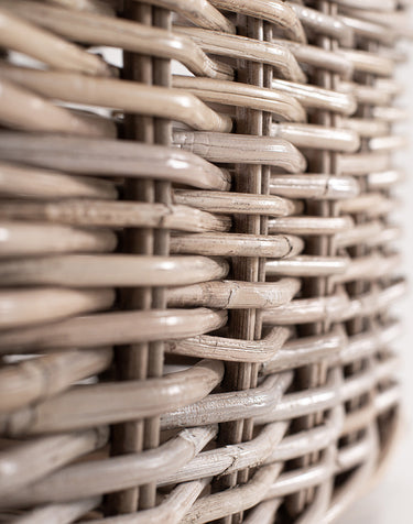 Halifax Buffetkast met 6 rotan manden 125 cm | Wit - afbeelding 14