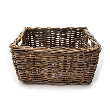 Halifax Buffetkast met 2 rotan manden 124 cm | Wit - afbeelding 13