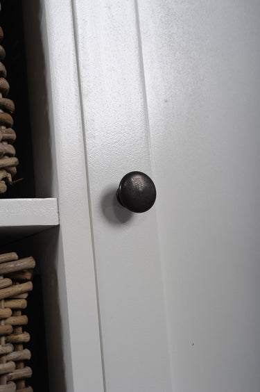 Halifax Buffetkast met 2 rotan manden 124 cm | Wit - afbeelding 26