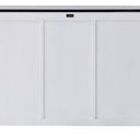 Halifax Contrast Buffetkast 123 cm met 2 rotan manden | Wit/Zwart - afbeelding 14