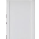 Halifax Contrast Buffetkast 123 cm met 2 rotan manden | Wit/Zwart - afbeelding 16