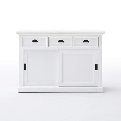 Halifax Buffetkast met schuifdeuren 125 cm | Wit