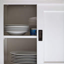 Halifax Buffetkast met schuifdeuren 125 cm | Wit - afbeelding 4